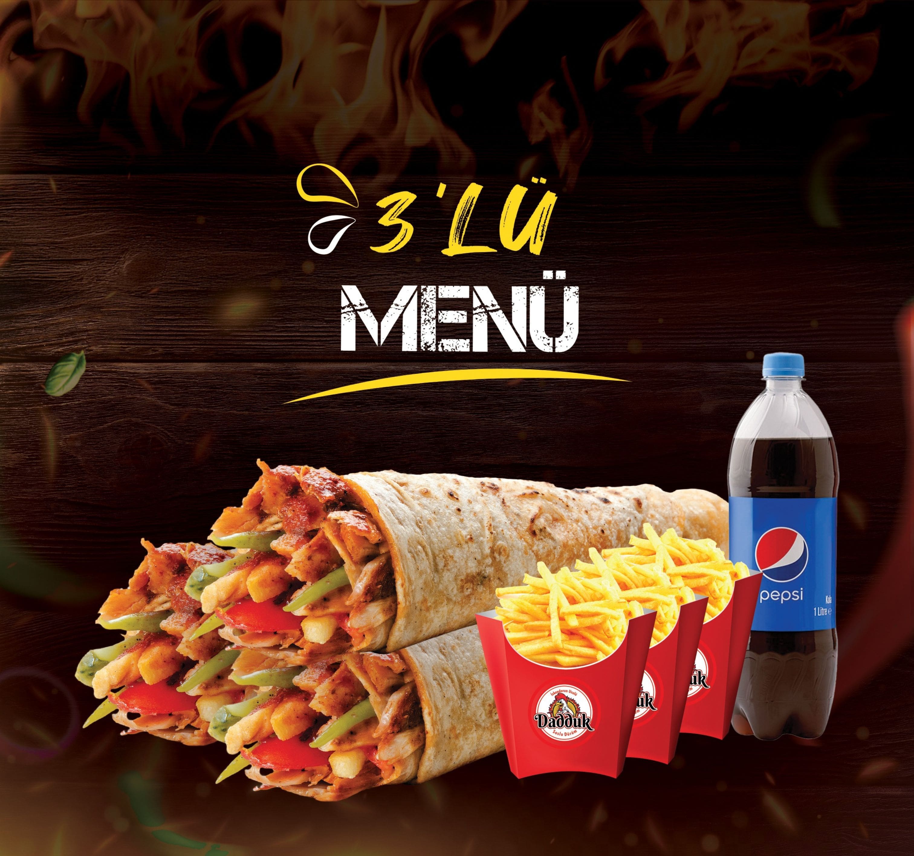 3'lü Menü