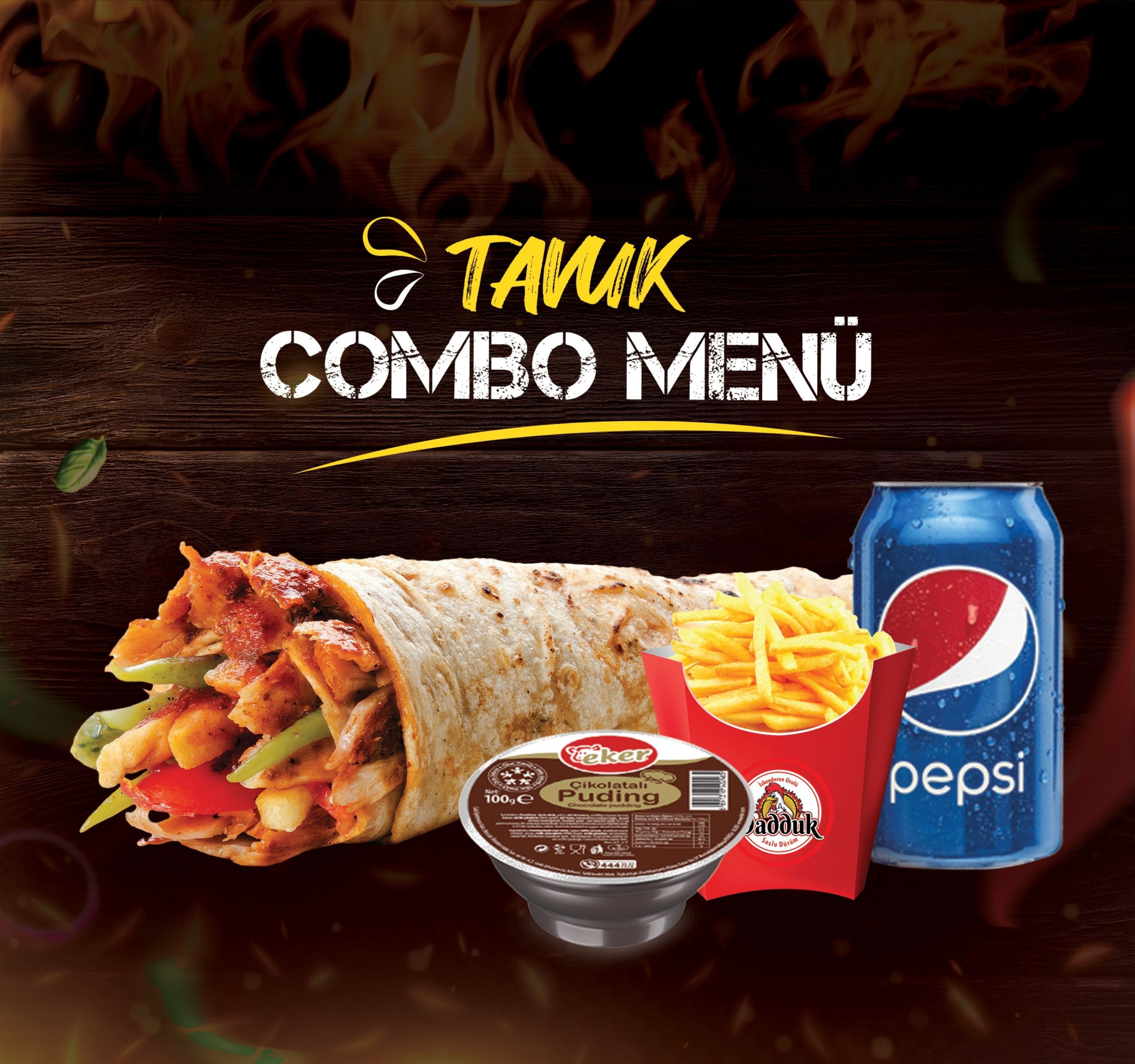 Tavuk Combo Menü
