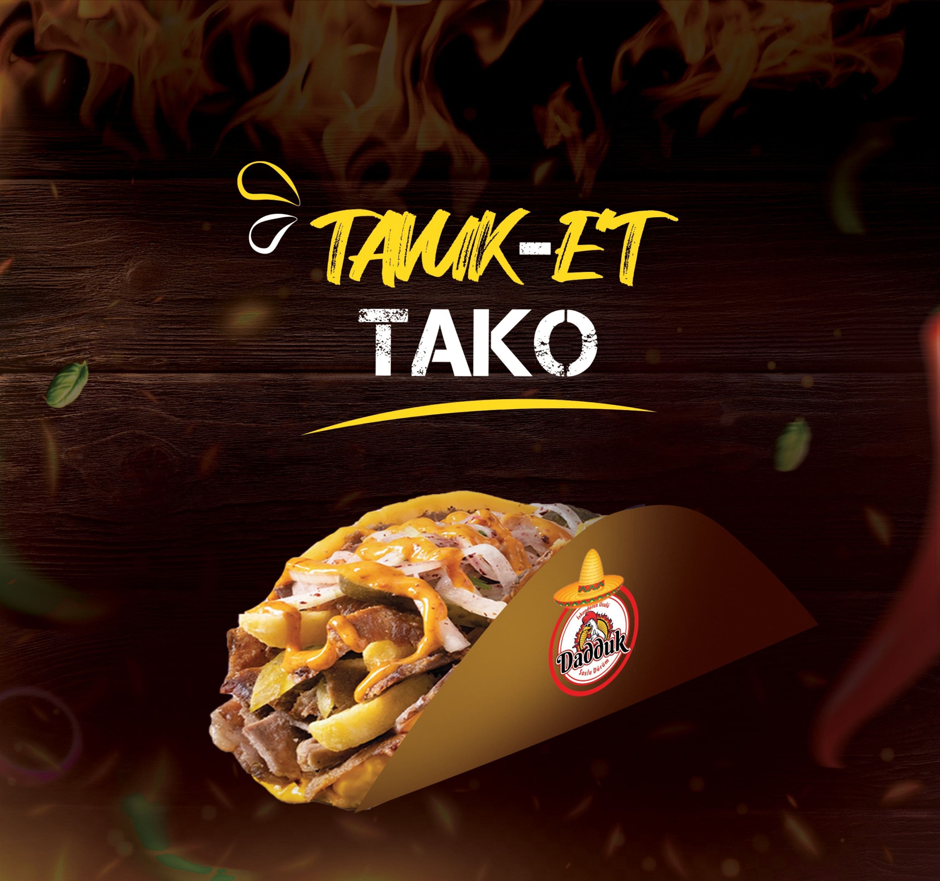 Tavuk-Et Tako